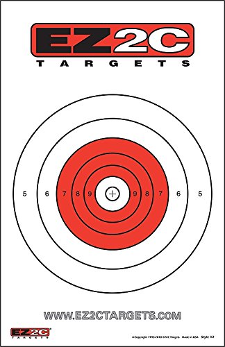 200 EZ2C Targets Most Popular 5 Styles Paper Targets Bundle 11"x17" USA MADE
