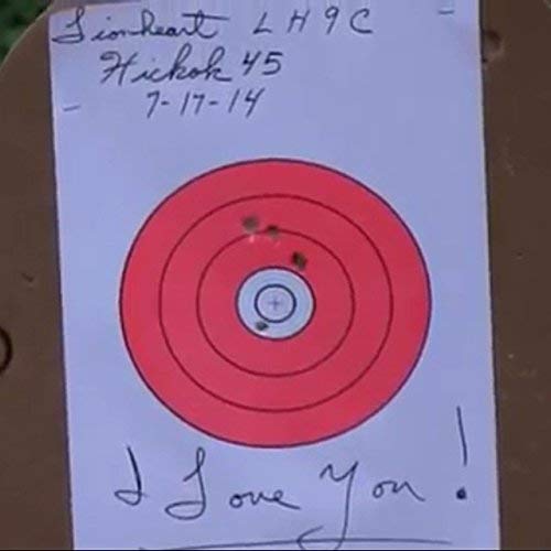 25 EZ2C Targets Style 9: 8" Bullseye Paper Target USA MADE 11"x17" Pad of 25