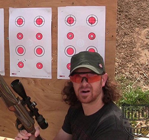 25 EZ2C Targets Style 19: Eight 1.5" Bullseyes Paper Target (Pad of 25) USA Made 11”x17”