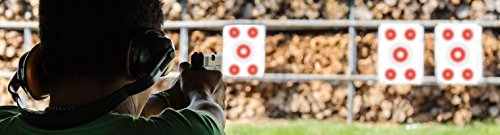 25 EZ2C Targets Style 3: Paper Shooting Target USA Made Pad of 25 11"x17"