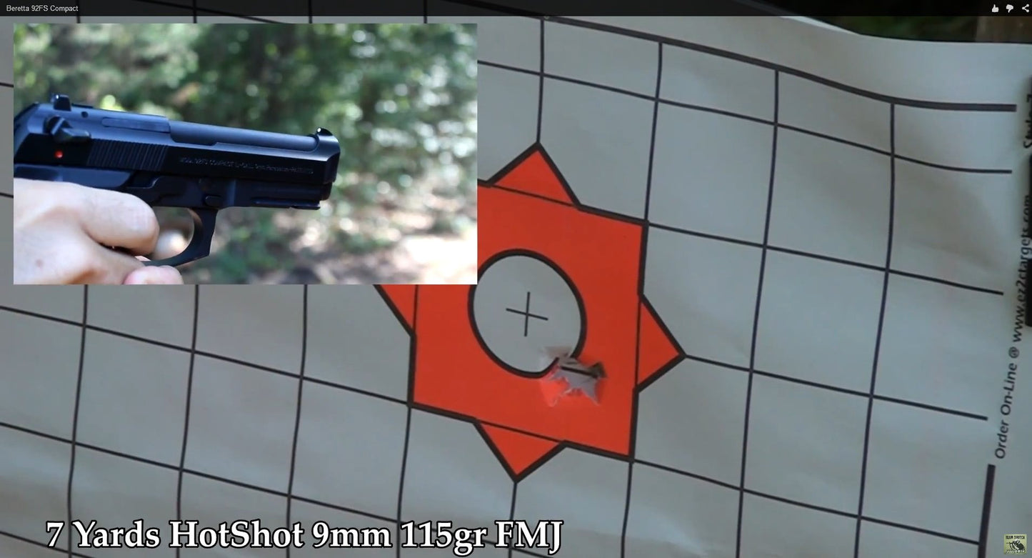 25 EZ2C Targets Style 7: Four Bullseye Plus Sight in w/Grid 11”x17” Made in USA